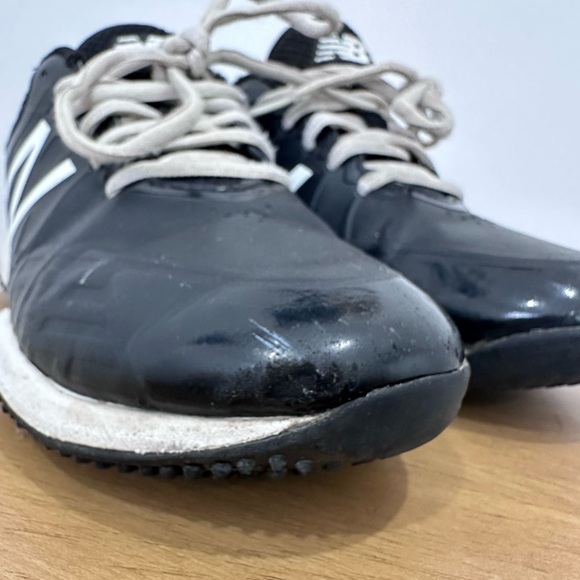 New Balance Youth Turf Trainer Black Baseball Shoes (TY4040K5) - Size 2.5 - Picture 7 of 14
